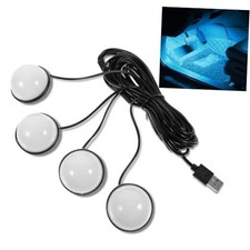Car Interior LED Lights, Car Interior LED Ambient Light, Automotive Ice Blue