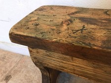 PANCA 'Groenlandia' - legno massello, antico ARTIGIANATO