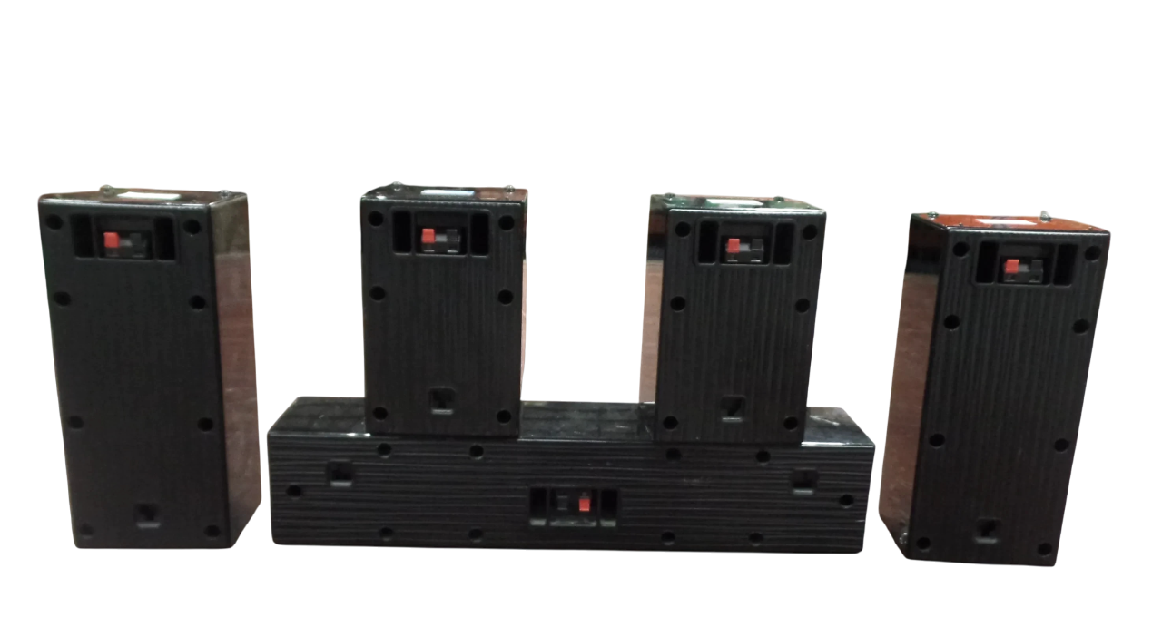 Set of 5 Samsung Home Theatre Speakers Center, Surround & front-Free shipping