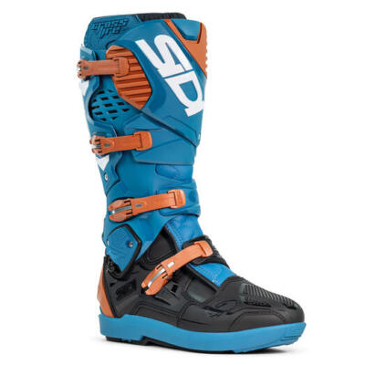 Sidi Crossfire 3 SRS Motocross Boots Ultimate Protection Petrol/Bronze