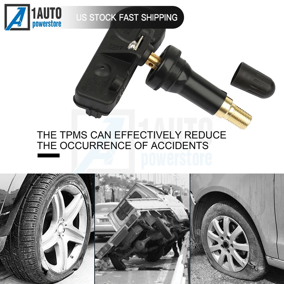 Sensor de presión de neumáticos TPMS para Mercedes-Benz C300 C63 AMG S CLA45 AMG 2006-2018 Foto 3 de 4