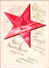 L Prang Boston Guiding Stars For Life's Voyages Gods Thoughts Beacon Lights JQV1