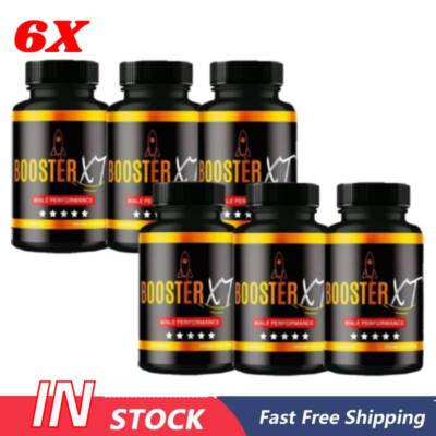 6X Booster XT for Men Premium Formula to Support Daily Energy/