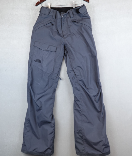 North Face Ski Pants Adult Medium Gray Dryvent Adjustable Waist Snowboard Mens