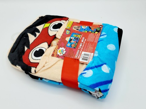 RYAN'S WORLD MASKED HERO Jungen Badetuch mit Kapuze Halstuch 24" x 50" Pool - Bild 4 von 4