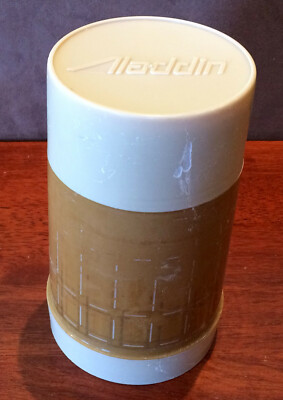 Retro Aladdin USA Made Thermos Flask Coffee Soup Wide Mouth Vacuum Bottle