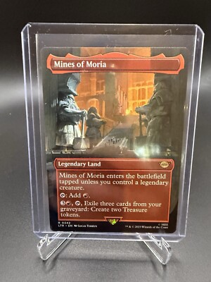 Mines Of Moria 0342 MTG-- Land- Lord of the Rings Tales of Middle Earth  