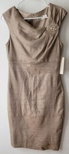 Eliza J beige womens dress size 8