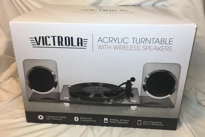 victrola turntable acrylic