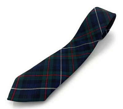 Men's Robertson Hunting Tartan Neck British Made - Image 1 of 2