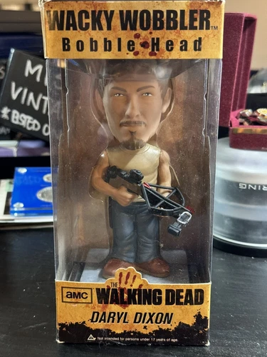2012 Funko AMC The Walking Dead Daryl Dixon Wacky Wobbler Bobblehead New In Box