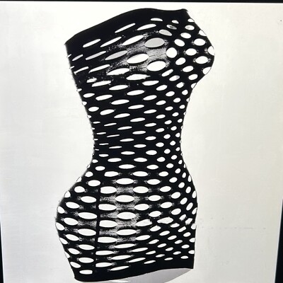 Black Fishnet Elasticity Lingerie Bodycon Dress Sexy Dress | eBay