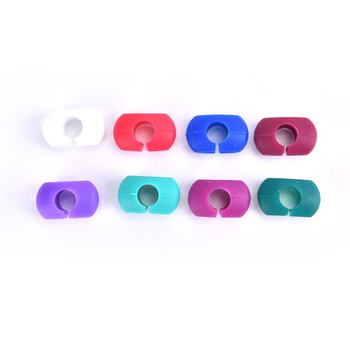 Silicone Red Wine Glass Marker Creative Drinking Glass Identification Cup Lab!xh - Imagen 9 de 10