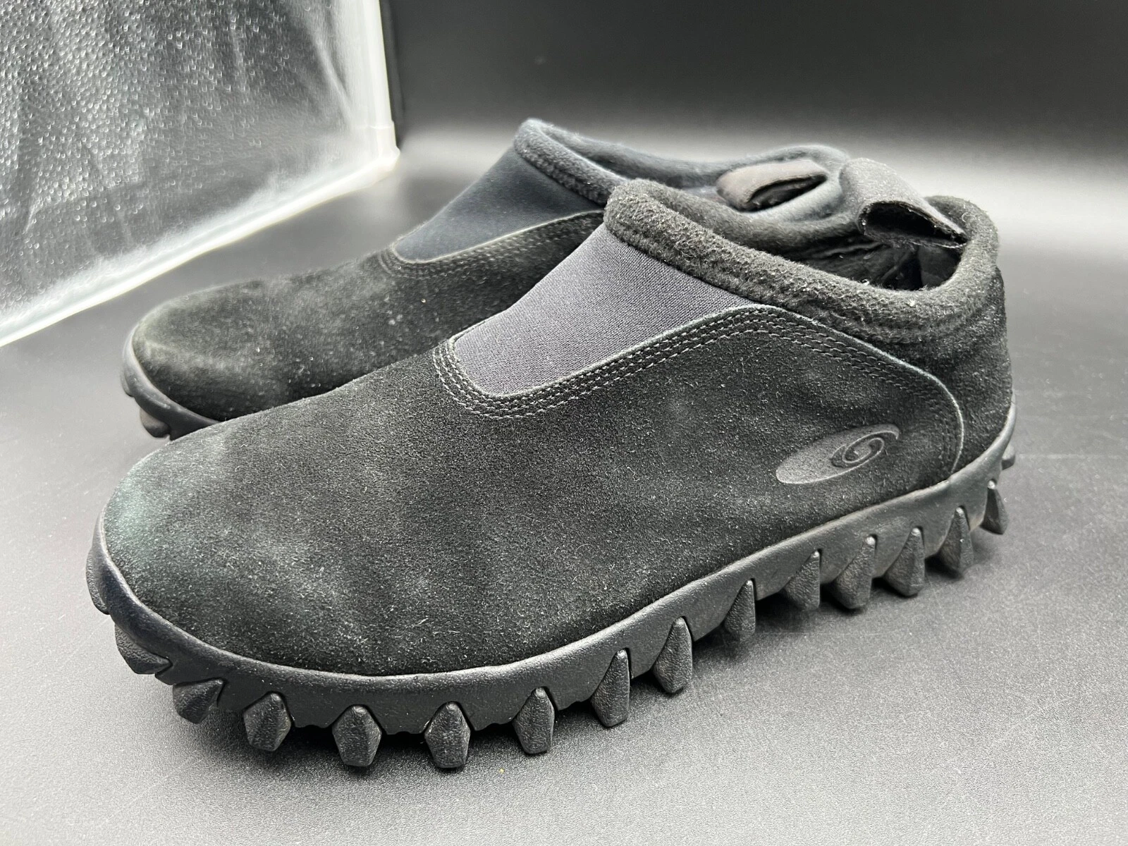 Salomon Zoccoli da Neve Vintage 2000 Contagrip Uomo Tg 10 5 Donna 11 5 Nero