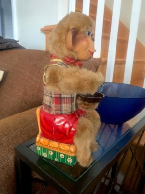 Bubble Blowing Monkey 1950's Japan Brand New in Original Box | eBay