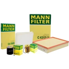 Mann Oil Air Paper Cabin Fuel Filter Service Kit For Sprinter 2500 3500 Turbo