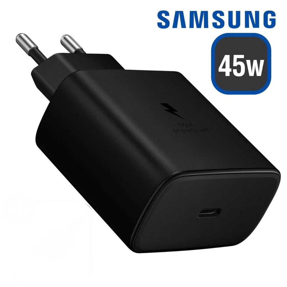 Chargeur Secteur Adaptateur Ultra Fast USB-C Charge Rapide 45W Original Samsung - Photo 1/1