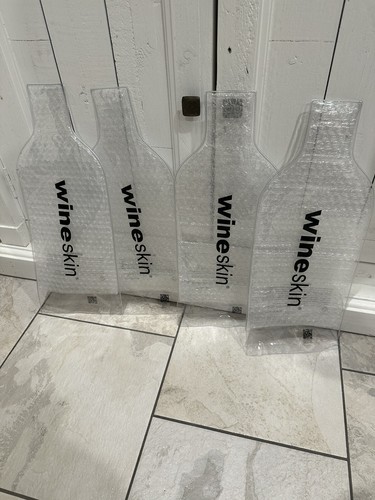 Wineskin Packaging: 4 Total Wineskin Bags/Packaging