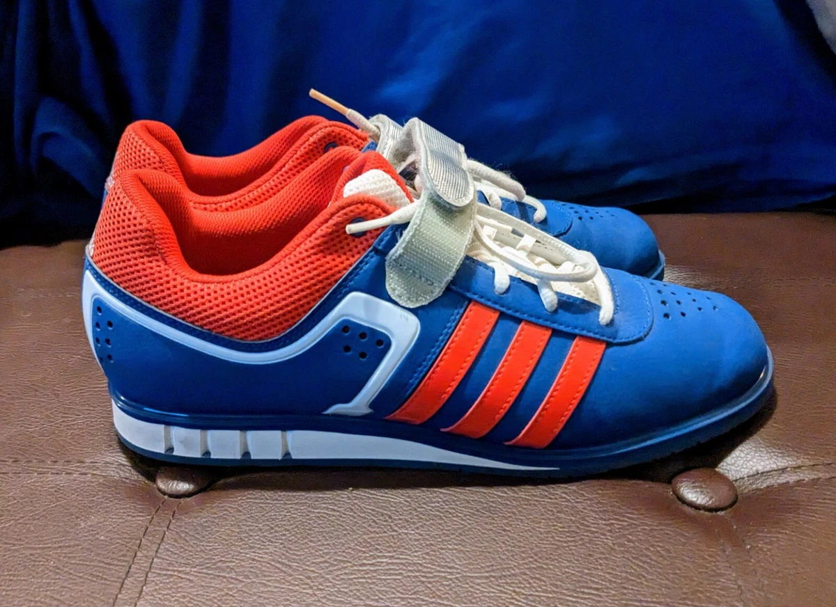 Adidas Powerlift 2.0 USA Red White Blue Weightlifting Training Sz 10.5 | eBay