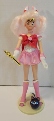 Sailor MiniMoon Chibi Doll Irwin 2000 10'' Excellent Condition. RARE. COMPLETE!