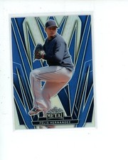 2024 Leaf Metal Baseball Blue #21 Felix Hernandez #d 33/35