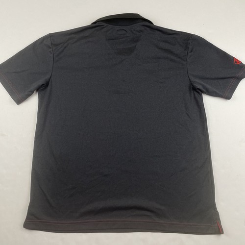 Dairy Queen Polo Shirt Men’s M Black Red Ribbon Employee Uniform Short Sleeve - Picture 3 of 7