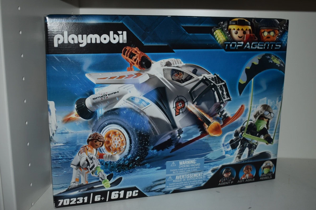 Playmobil Top Agents 70231 Spy Team Schneegleiter NEU!