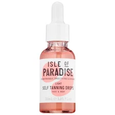 Isle of Paradise Natural Glow Light Self Tanning Drops 1.01 oz