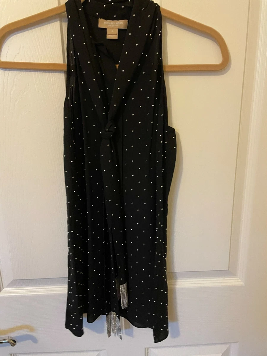 Michael kors studded top deals