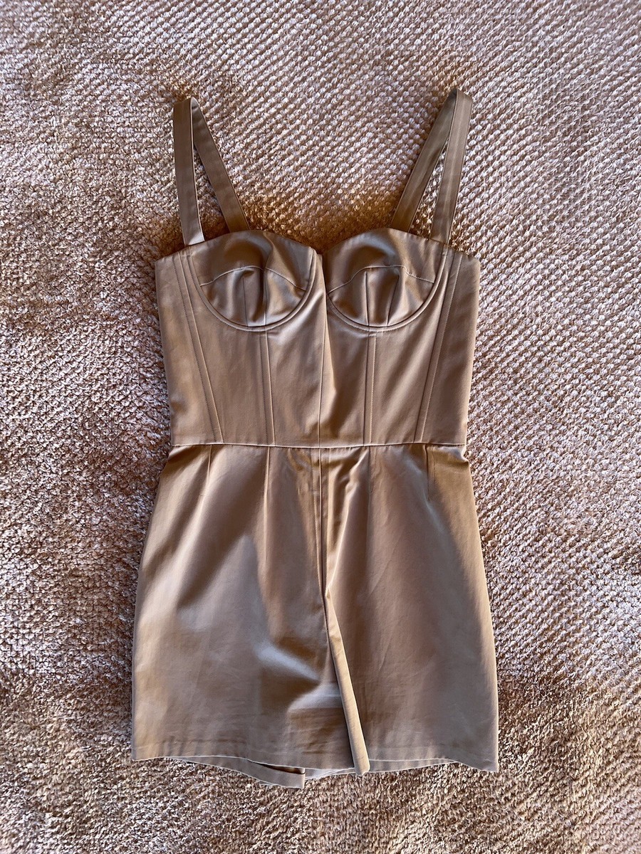 DIOR Khaki MINI Romper Shorts Jumpsuit FR34 | eBay