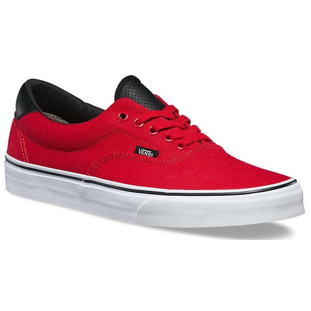 vans era red black