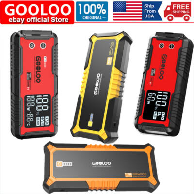 #ad GOOLOO GP2000 GP3000 GP4000 GT4000S GT6000 12V Car Battery Jump Starter US $161.49