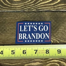 (5-Pack) Let's Go Brandon FJB Bumper Stickers (Anti Joe Biden Stickers)