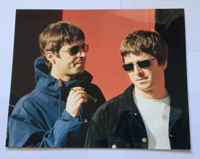 Oasis Noel Liam Gallagher Photo Gloss Finish A4 Approx Size