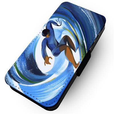 Bedruckte Kunstleder Flip Handyhülle Samsung - Surf Master - Geschenkwellen