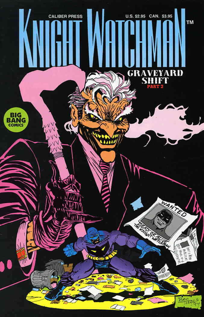 Knight Watchman: Graveyard Shift #2 VF; Caliber | Big Bang Comics - we combine s