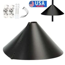 Around Wrap Squirrel Baffle Bird Feeder Squirrel Proof Baffle Wrap 12/14/16inch