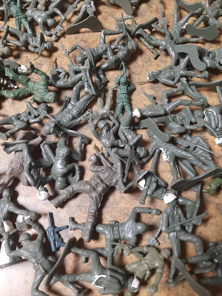 Lote De Colección Ejército Hombres Jeep Estados Unidos MPC Lote Mixto 75 Foto 4 de 4