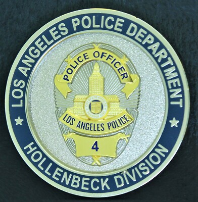 LAPD Los Angeles Police Department Hollenback Division Challenge