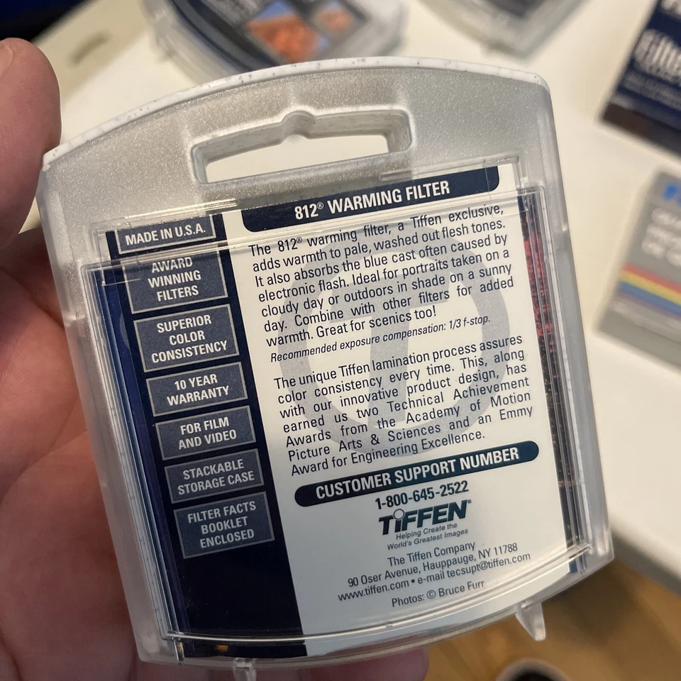 X6 55mm Tiffen 812 Warming filter , Brand New - Image 4 of 4