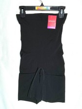 NWOT Spanx Women's XL Tummy Control High-Waisted Shorts Shapewear 2745 Black
