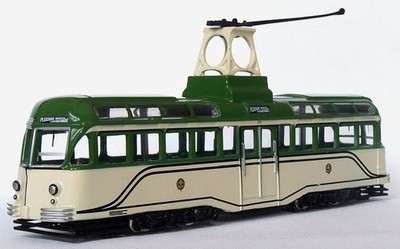 OO 1/76 Scale Vintage Blackpool Pleasure Beach Model Tramway Rail Tram Train