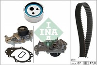INA 530 0182 31 Wasserpumpe Zahnriemenkit FüR Renault