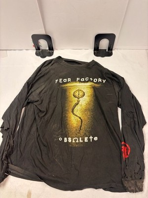 Vintage 1998 Fear Factory Obsolete Tour Long Sleeve Shirt