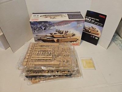 Meng TS-026 1:35 Us Main Battle Tank M1A2  Abrams TUSK I II Model Sealed Parts