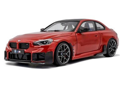 BMW M2 PERFORMANCE PARTS COUPE TORONTO ROT 2024 (G87) MASSSTAB 1:18 DIECAST MODELL