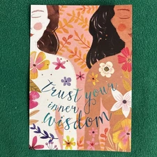 Leanin’ Tree Encouragement Greeting Card “Trust In Your Inner Wisdom…”