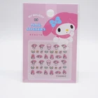 Sanrio Characters JAPAN My Melody 2025 Nail Stickers (W55mm x H50mm)