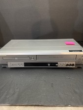 Sylvania SSD803 DVD  VHS Combo VCR Player -Parts or Repair Only Box And Remote