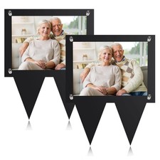 5x7 Waterproof Picture Frame for Grave, Cemetery Decorations for Grave, 2PCS ...